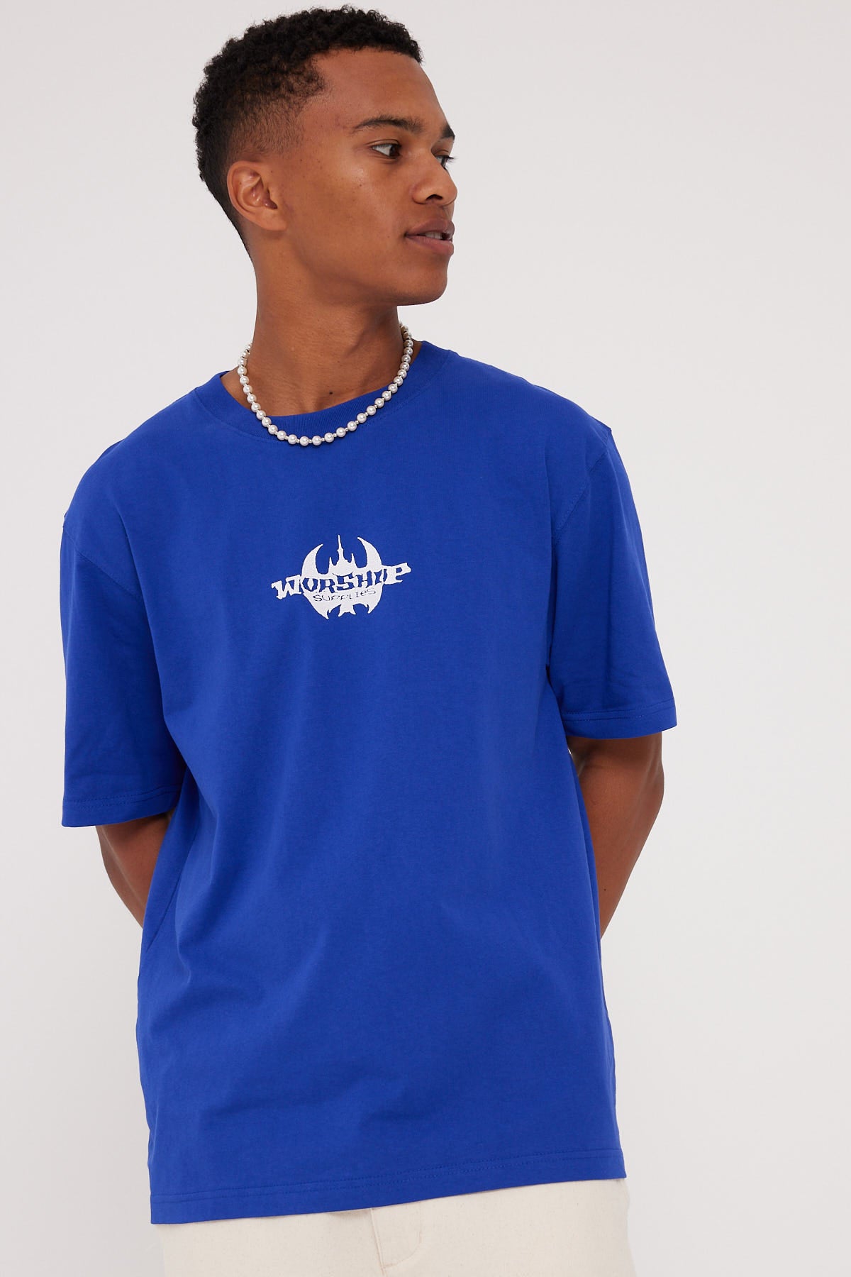 Worship Lorzac Tee Blue