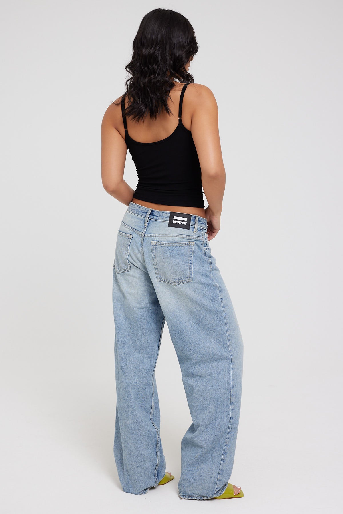 DR DENIM Hill Baggy Jean Light Blue Denim
