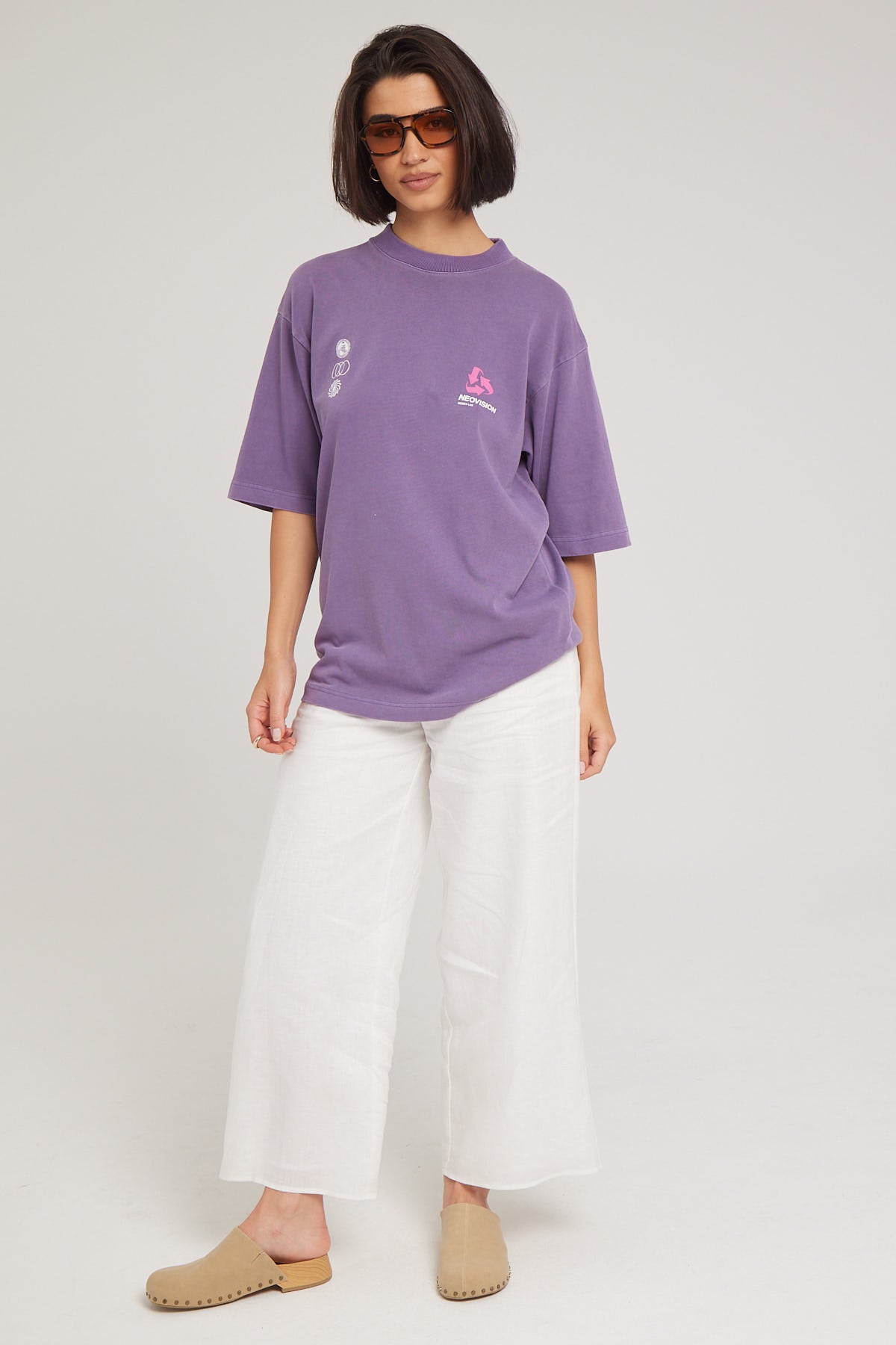 Neovision Identity Street Super Heavy Tee Purple